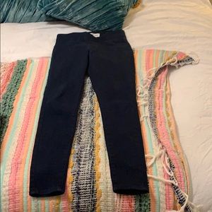 Dark wash jegging